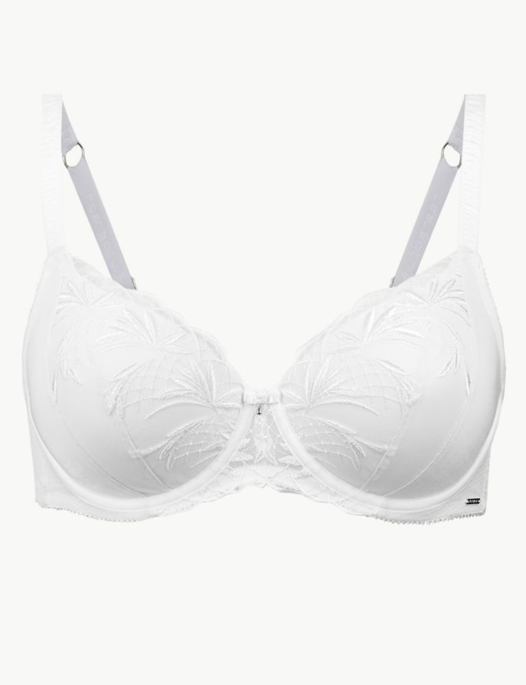 Athena Embroidered Padded Full Cup Bra A-E 2 of 6