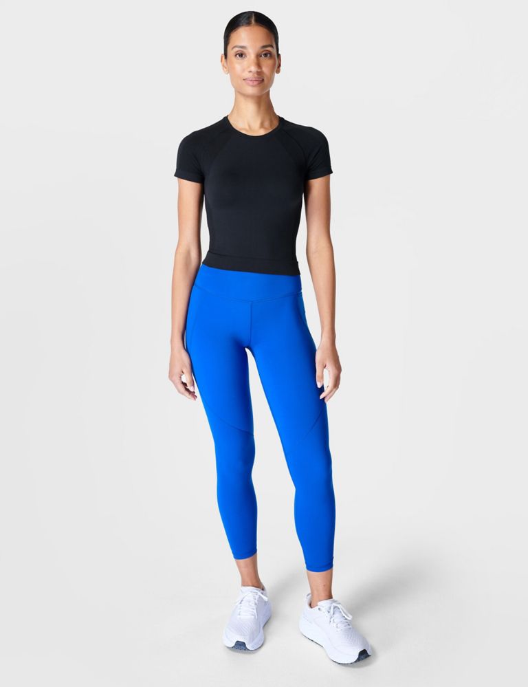 Athlete Seamless Fitted Crop T-Shirt 3 of 4