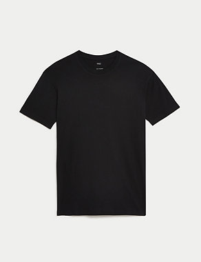 Athletic Fit Pure Cotton T-Shirt Image 2 of 5