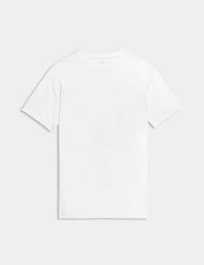 Athletic Fit Pure Cotton T-Shirt Image 2 of 5