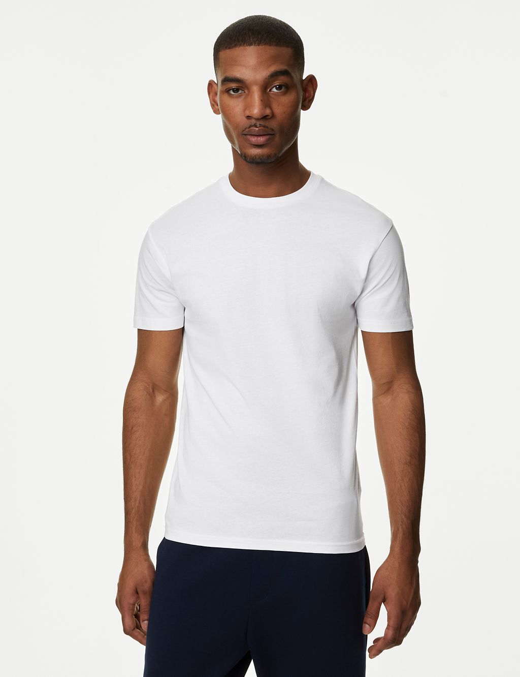 Athletic Fit Pure Cotton T-Shirt 4 of 5