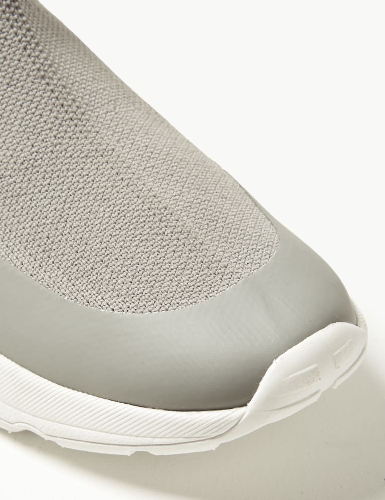 Athletic Knitted Sock Boots M S Collection M S