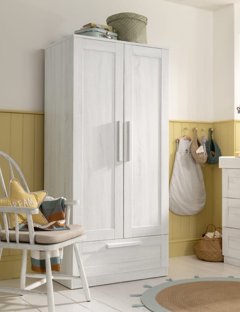 Atlas 3 Piece Cotbed Range with Dresser and Wardrobe Mamas