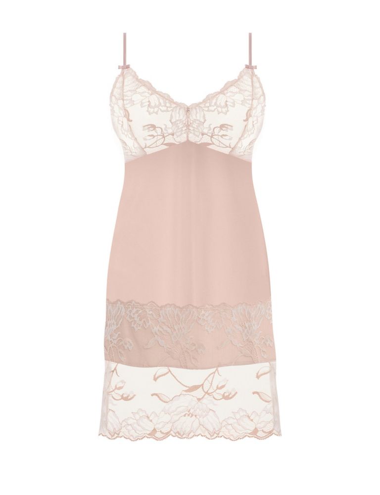 Aubree Strappy Lace Chemise 2 of 4