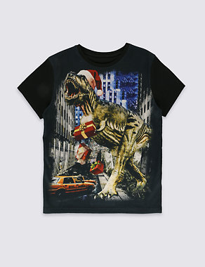 Augmented Reality Dinosaur T-Shirt (5-14 Years) Image 2 of 3