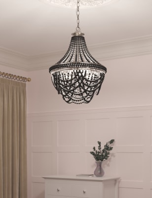 Aurelia Beaded Chandelier Image 2 of 8