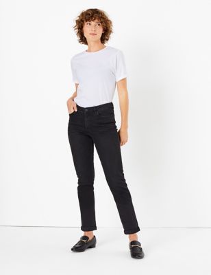 relaxed slim jeans m&s