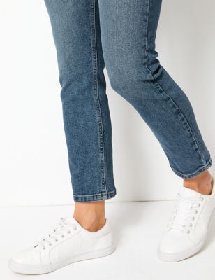 marks and spencer ladies cropped jeans