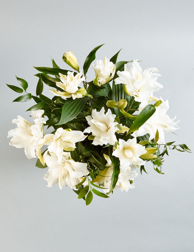 Autograph™ White Double Lilies 3 of 4
