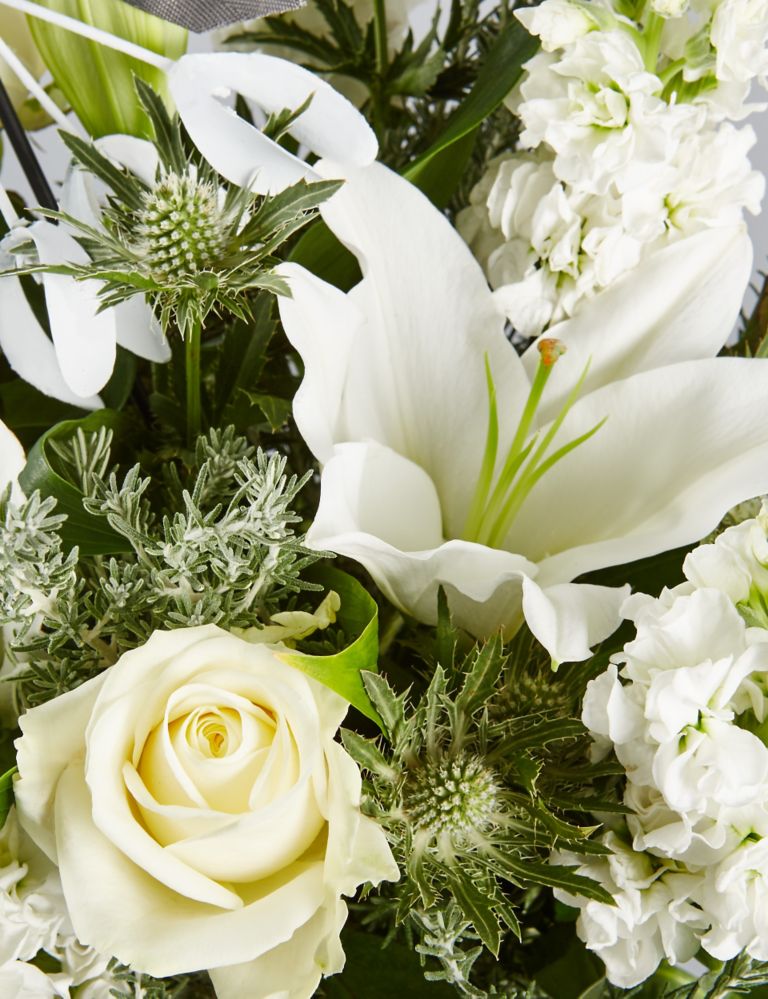 Autograph™ White Mistletoe Bouquet 4 of 6