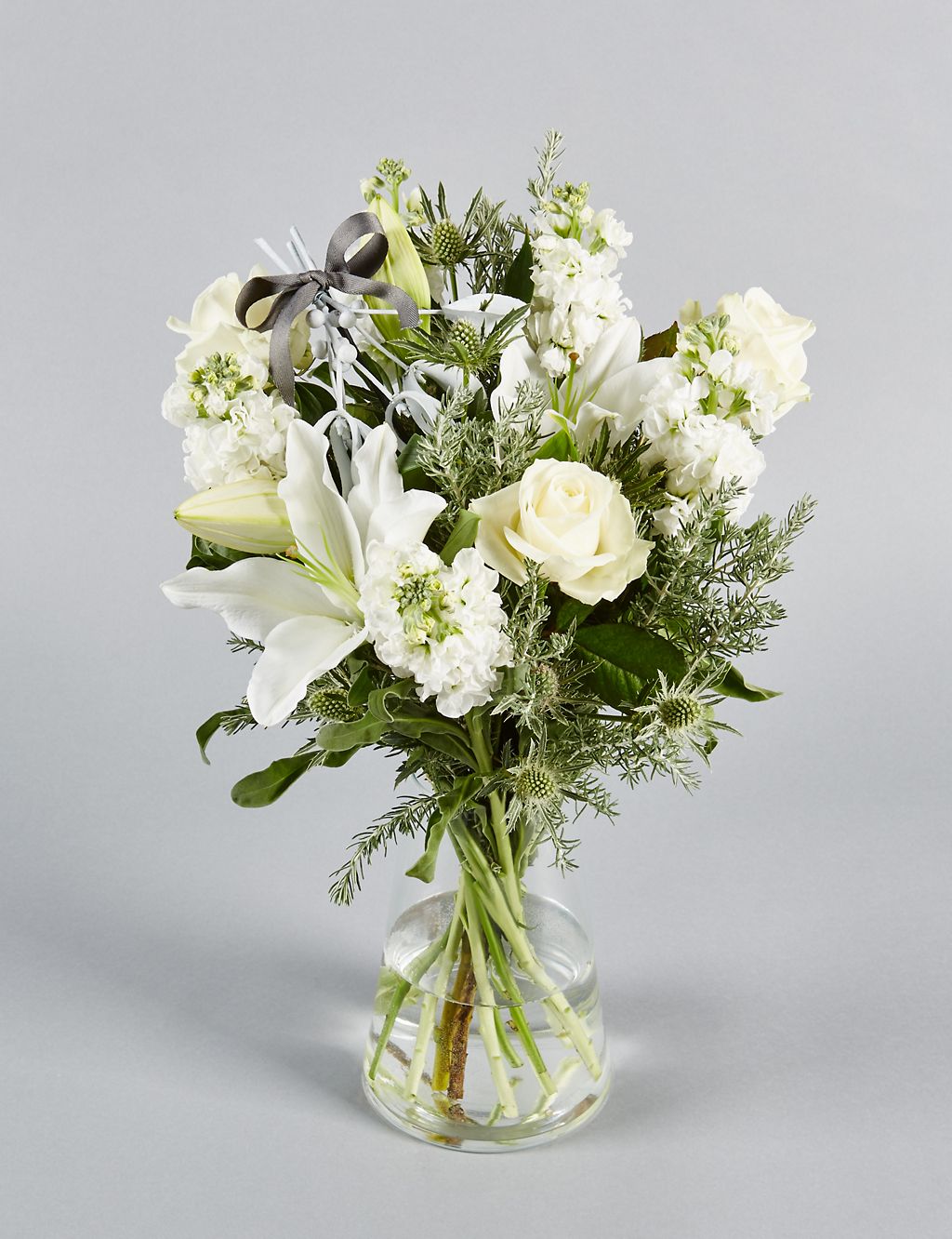 Autograph™ White Mistletoe Bouquet 5 of 6