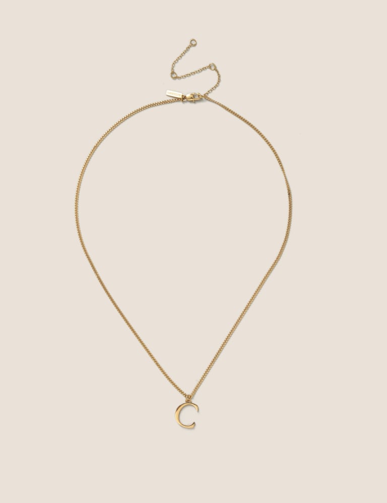 Autograph C Initial Necklace