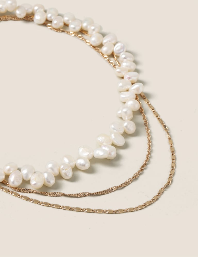 M&s pearl necklaces discount