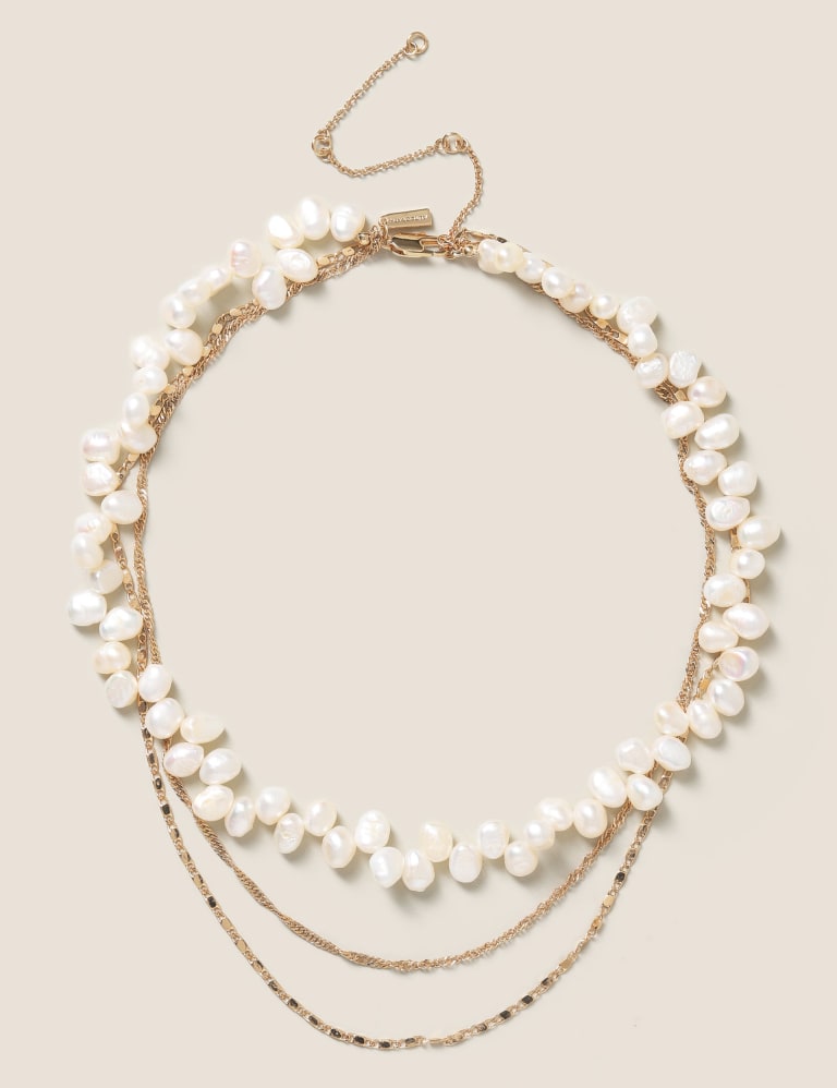 Pearl necklace m&s deals