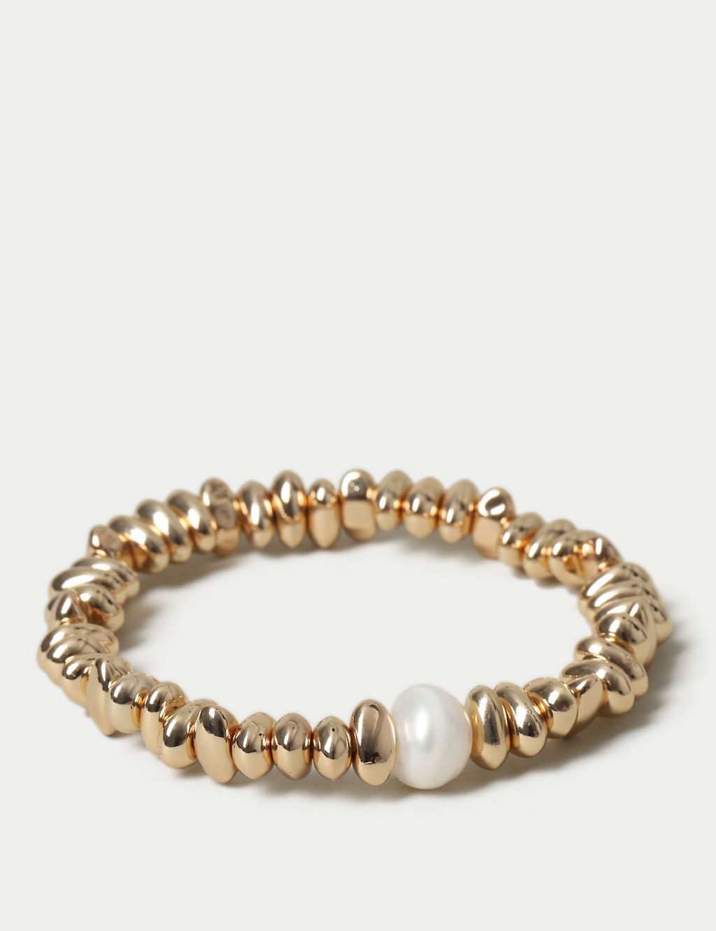 Autograph Gold Tone Fresh Water Pearl Bracelet 2 of 2