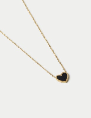 Autograph Mini Heart Necklace, Autograph