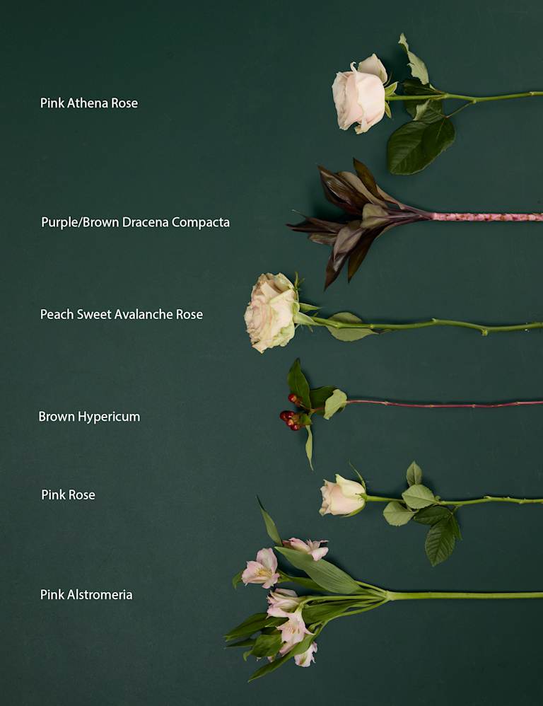 Autumnal Vintage Rose Bouquet M S
