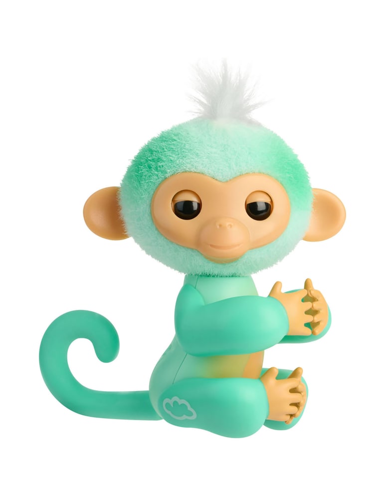 Fingerlings Zoe (Green with Purple Hair)