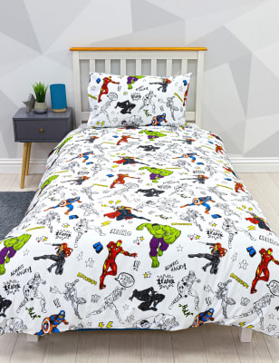 Superhero duvet outlet cover