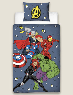 Cotton superhero sale sheets