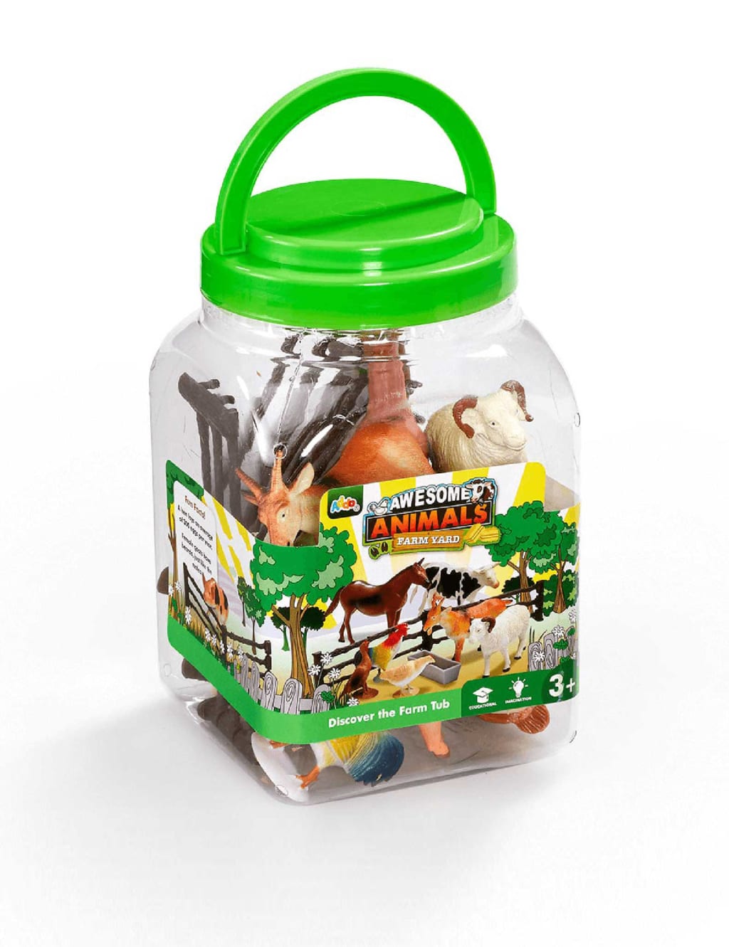 Awesome Animals Farmyard Tub 3 Yrs Awesome Animals M S