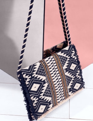 aztec strap bag
