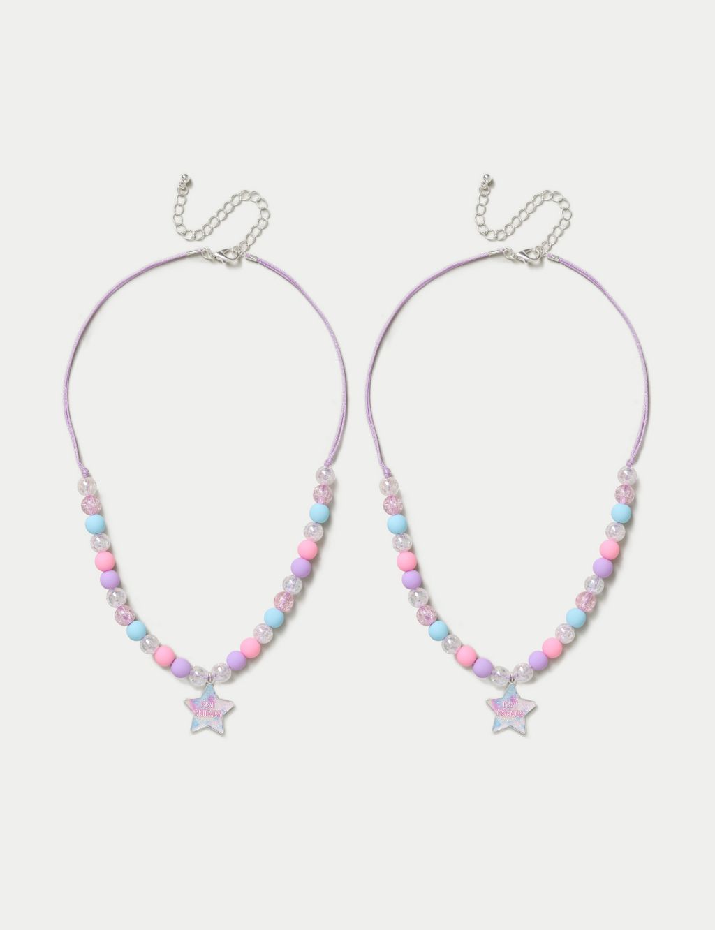 BFF Star Ombre Necklace and Bracelet Set 1 of 3