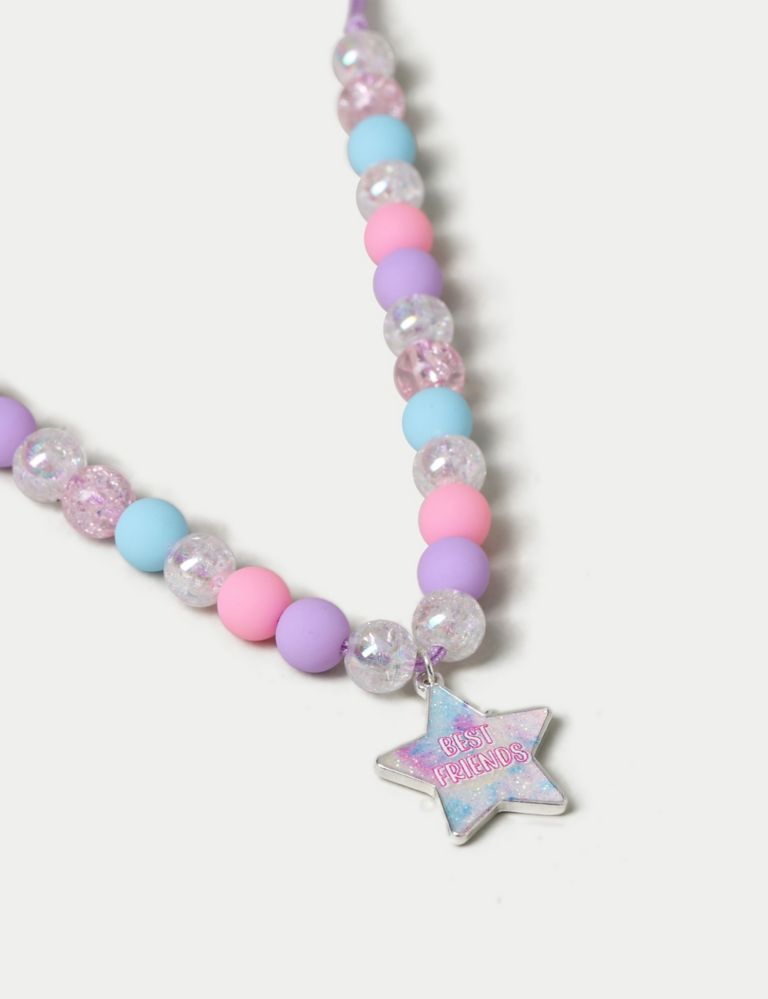 BFF Star Ombre Necklace and Bracelet Set 3 of 3
