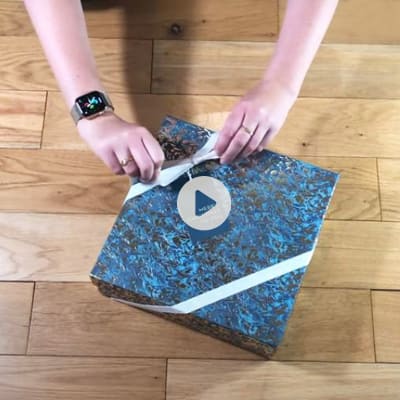 How to Wrap Awkward Presents M&S