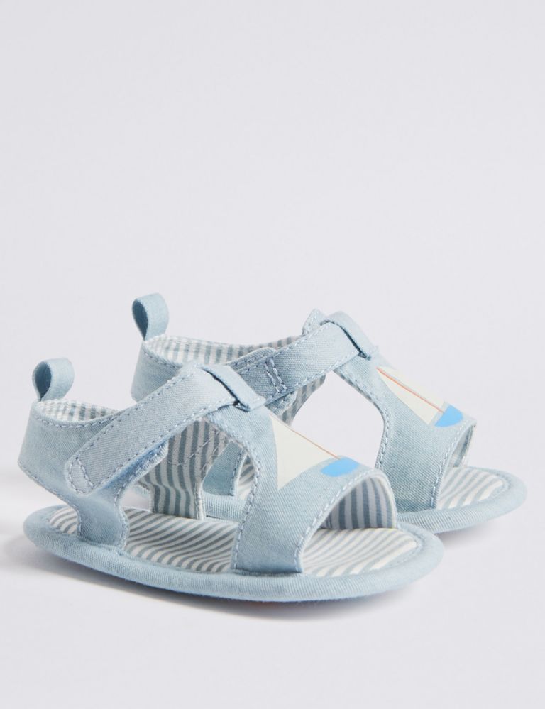 Baby Boat Chambray Pram Shoes 1 of 4