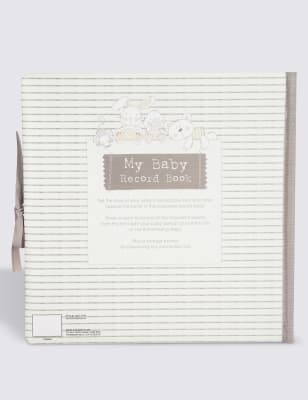 baby record book m&s