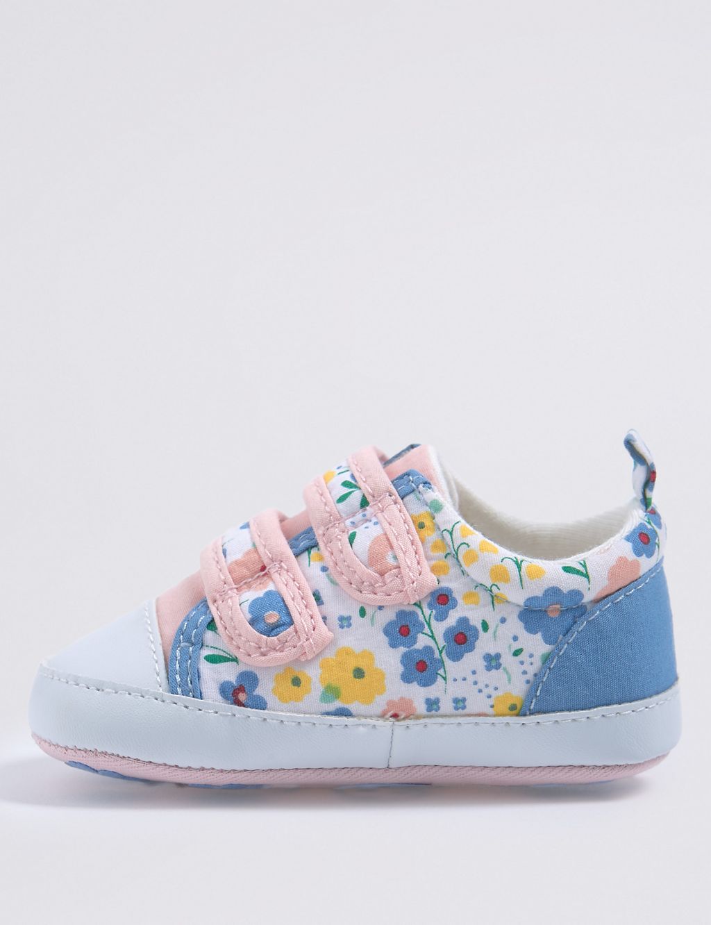 Baby Ditsy Print Pram Shoes (0-18 Months) 1 of 3