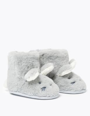 m&s baby slippers