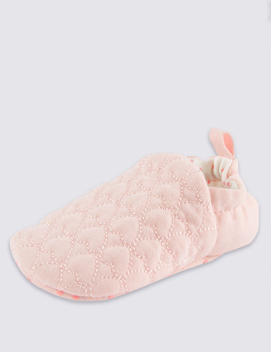Baby Heart Pull-on Pram Shoes 3 of 4