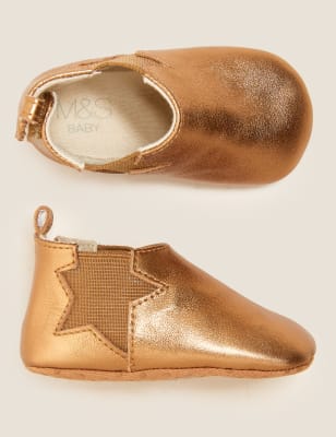 baby leather pram shoes