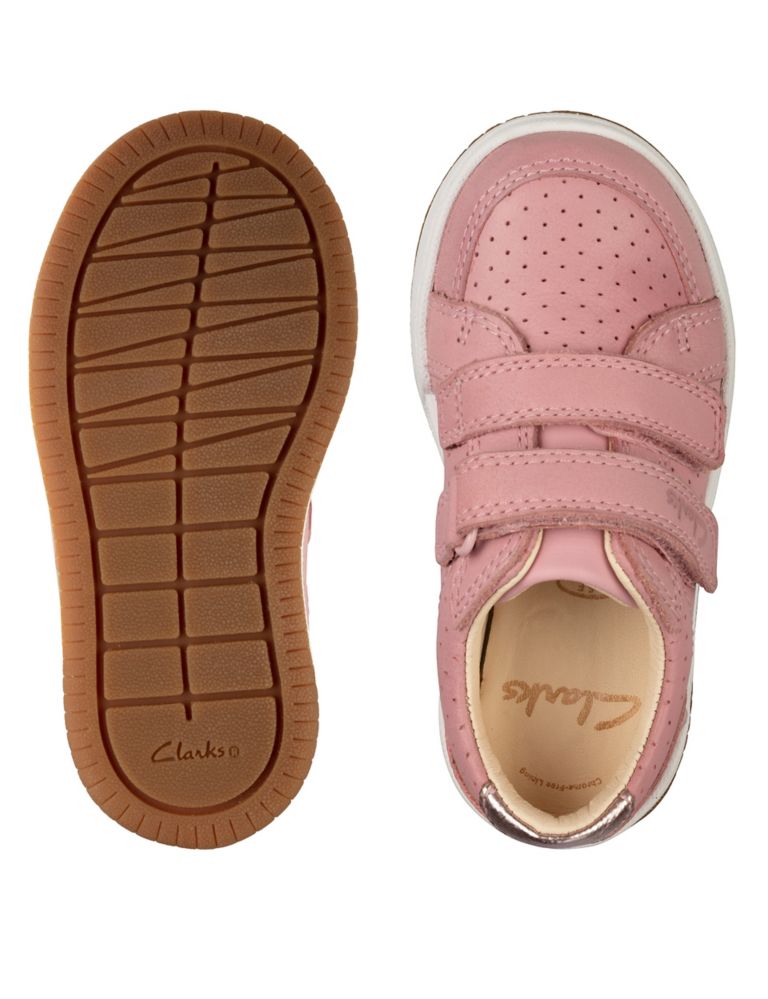 Baby Leather Riptape Trainers (4 Small- 9.5 Small) 4 of 5
