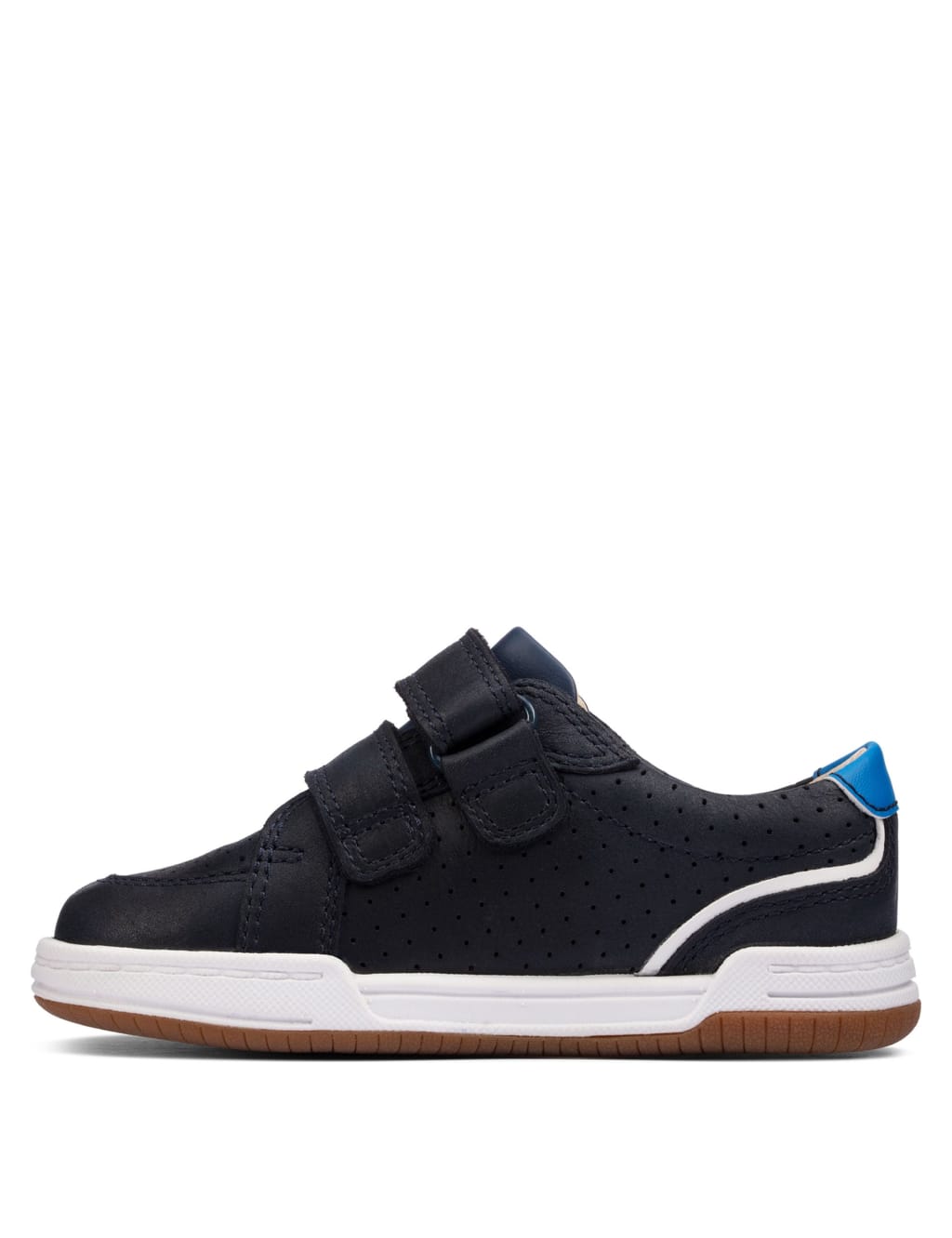 Baby Leather Riptape Trainers 4 Small 9.5 Small CLARKS M S