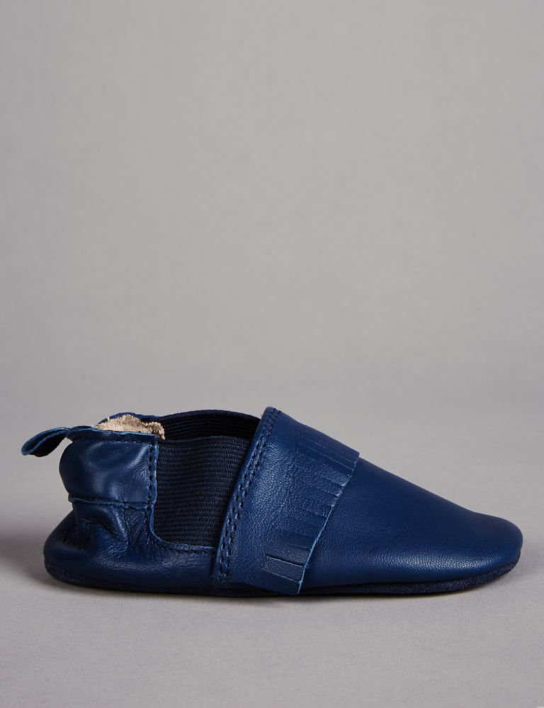 Baby Leather Slip-on Pram Shoes 2 of 4