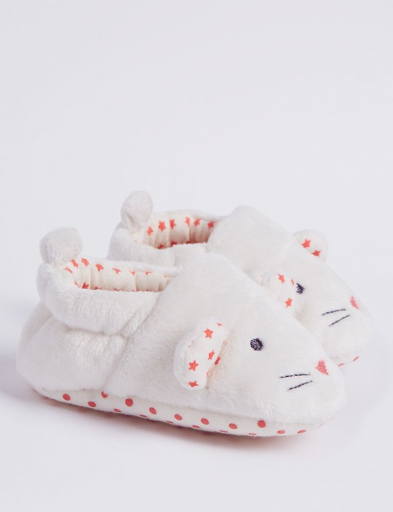 Baby Mouse Plush Pram Shoes 1 of 4