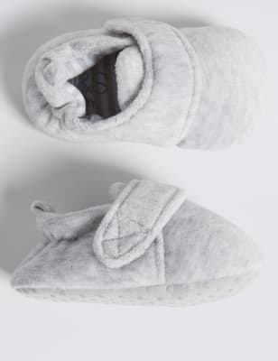 m&s baby slippers