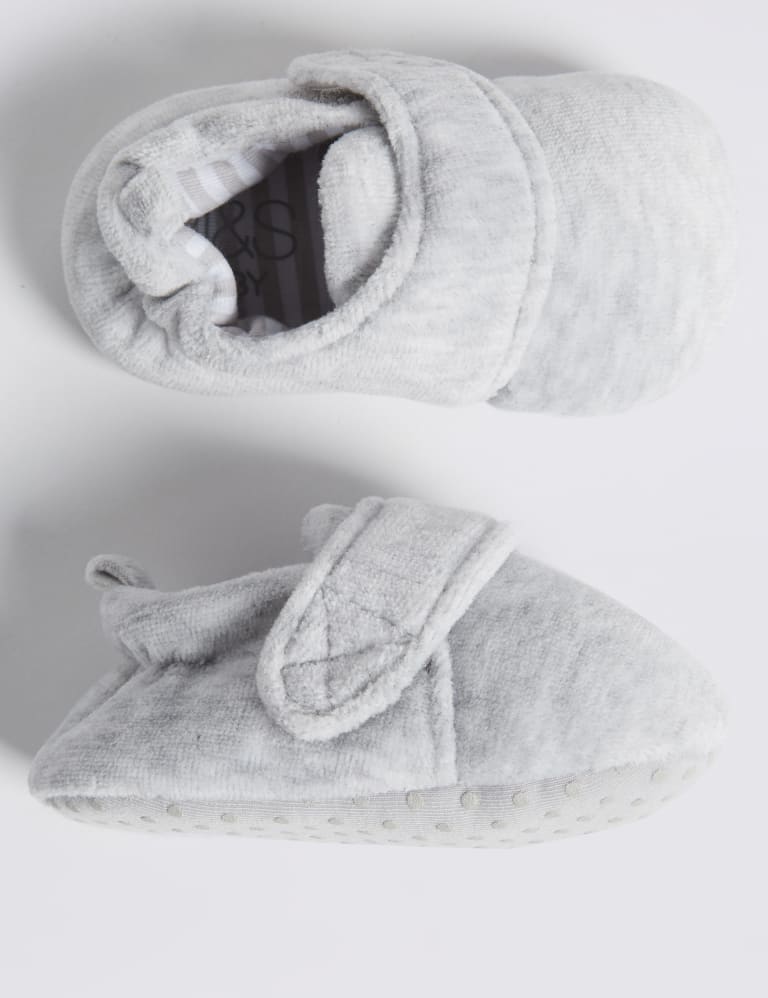 M&s baby slippers hot sale