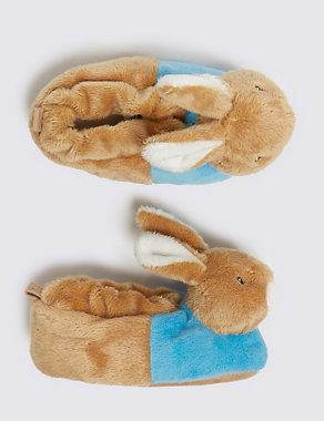 Baby Peter Rabbit™ Slippers (0-18 Mths) Image 2 of 4