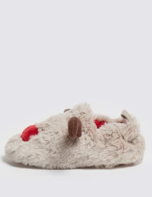 m&s baby slippers