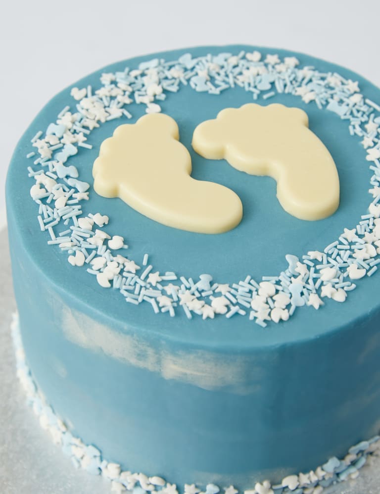 Baby Shower Cake - Boy (Serves 16) 4 of 5