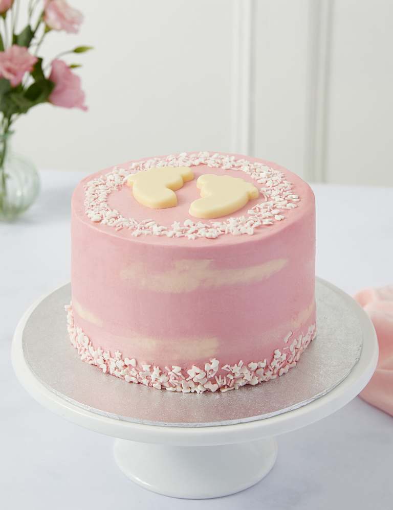 Elegant baby shower cakes girl sales