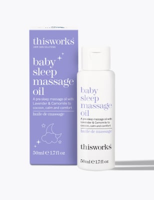 Baby Sleep Massage Oil 50ml Image 2 of 3