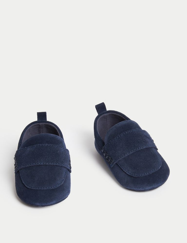 Baby Suede Pram Loafer (0-18 Mths) 2 of 4