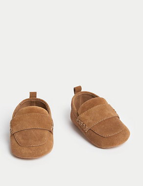 Baby Suede Pre-Walker Loafers (0-18 Mths) Image 2 of 4