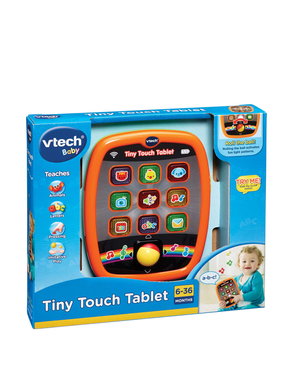 Tiny touch tablet top