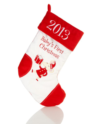 Baby's 1st best sale christmas stocking